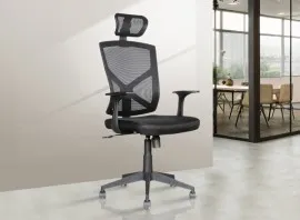 Mesh High Back Chair H002-BL-S - Back