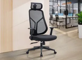 Mesh High Back Chair H003-BL-S - Back