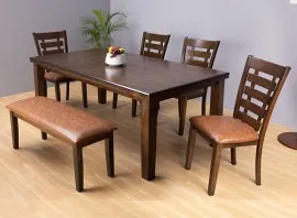 Troy Dining Chair - 6 Seater - Chair Only (Charcoal Mindy) - WFI-TROY-CHR-S