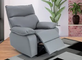 Wendy Electric Recliner 1-Seater Sofa (Grey) - WFI-WENDY-GR-S