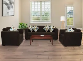 Cloud Sofa WFL-CLOUD-08 - Brown Colour Fabric