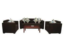 Cloud Sofa WFL-CLOUD-08 - Brown Colour Fabric