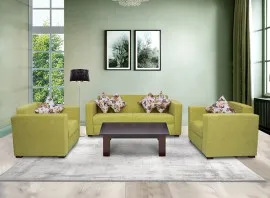 Cloud Sofa WFL-CLOUD-09 - Green Colour Fabric