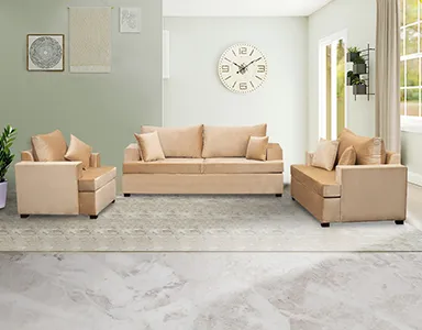 Glacier Sofa (Beige) - WFL-GLACIER-01-S