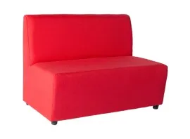 Box Type Double Lobby Chair - WFL-LBC02-RD-S (Red)