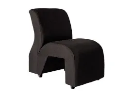 H Type Single Lobby Chair - WFL-LBC03-BL-S (Black)