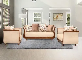 Liyara Sofa (Brown) - WFL-LIYARA-01-S