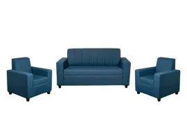 Monaco Sofa Blue Fabric