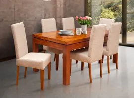 NOVA New Dining Set - Chair Only (Mahogany) - WFL-NOVA-NEW-CHR-S