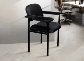 Fabric Lecture Hall Chair LC01 - Black Color