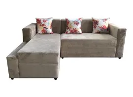 Sydney L Shape Sofa (Beige) - WFL-SYDNEY-BG-S