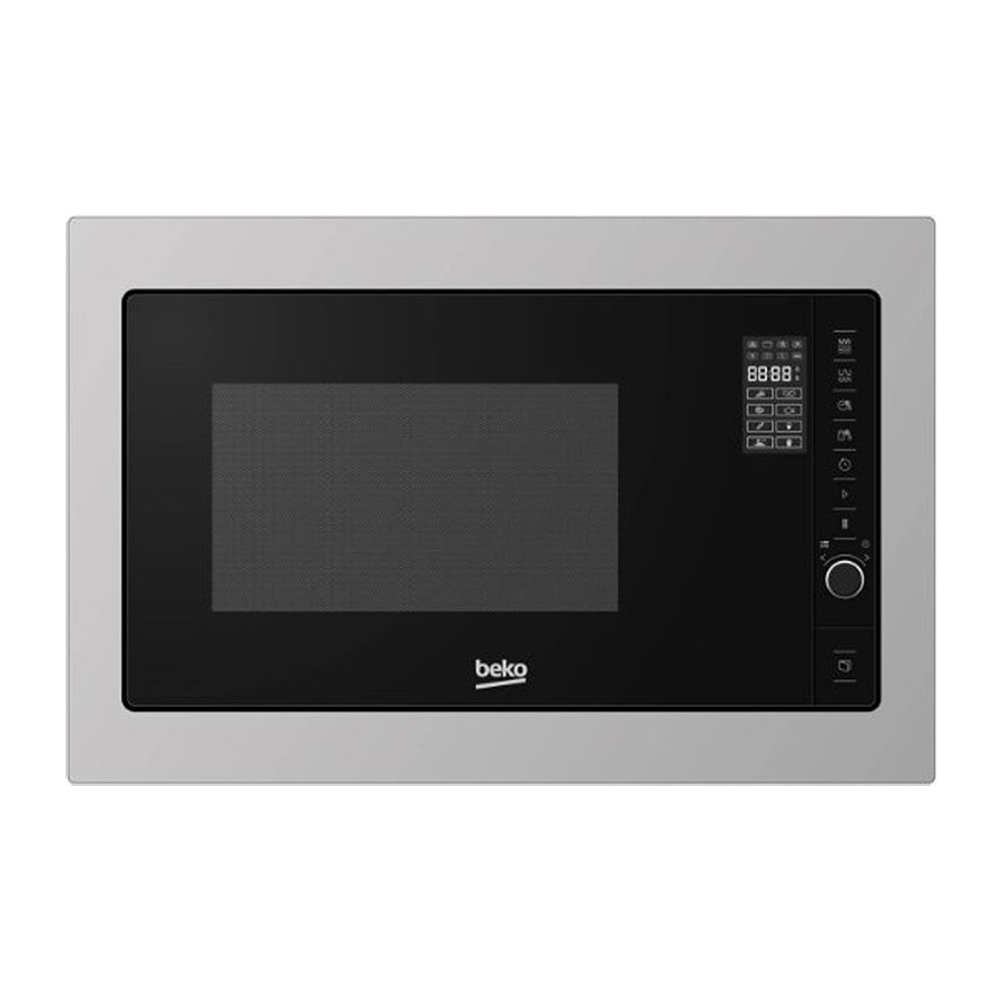 Home Duty Free Products Beko Built In Microwave Oven 25L (B-MGB25332BG)