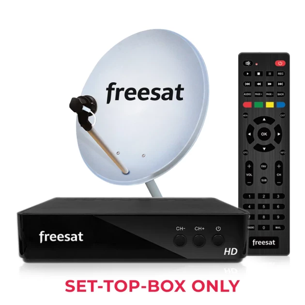 Freesat HD Digital TV / Satellite TV Connection Set-Top-Box