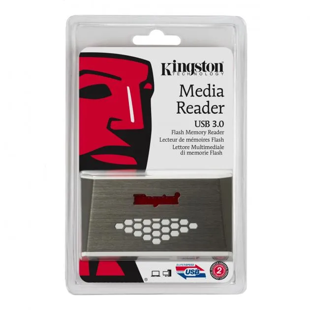 Kingston USB 3.0 High-Speed Media Reader FCR-HS4