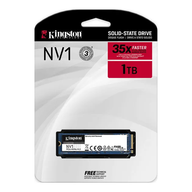 Kingston NV1 NVMe PCIe SSD M.2 2280 (1TB)