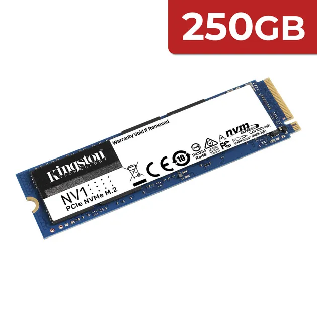 Kingston NV1 NVMe PCIe SSD M.2 2280 (250GB)