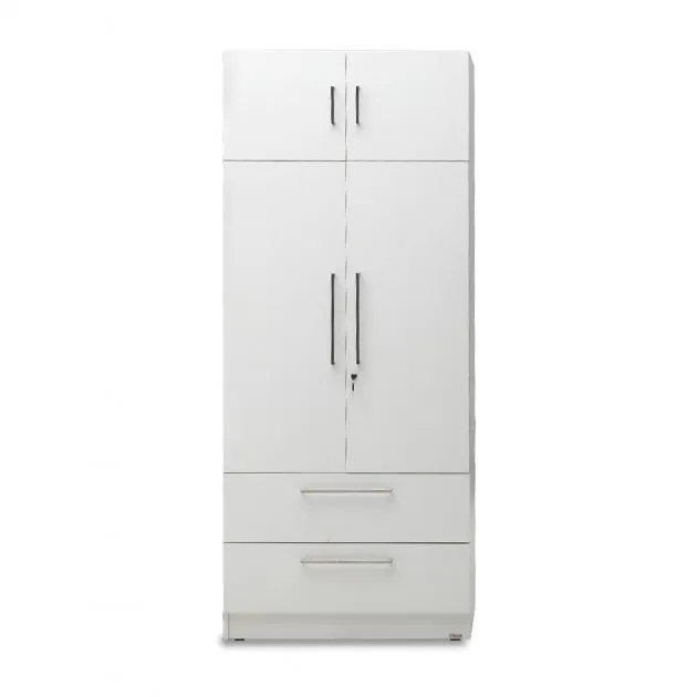 Oregon Wardrobe - LF-ORGN-W4A-WHT - With Inner Drawer