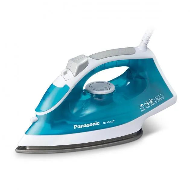 Panasonic Steam Iron NI-M250T - 1550W, Titanium Coated Plate 