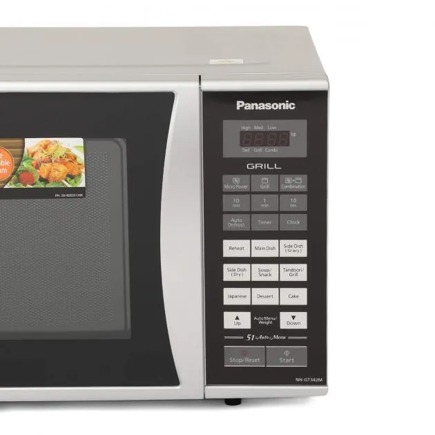 Panasonic 23L Grill Touch Microwave (NN-GT342) - 800W