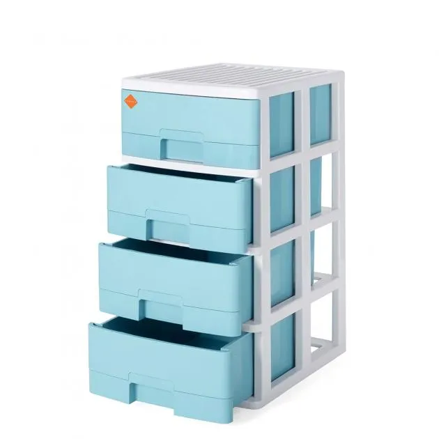 Drawer Medium - 4 Pcs - Blue (4DWR-BU)