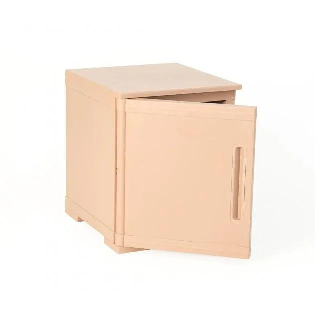 Grid Cupboard 1 Door - Beige (GRID-1D-BG)