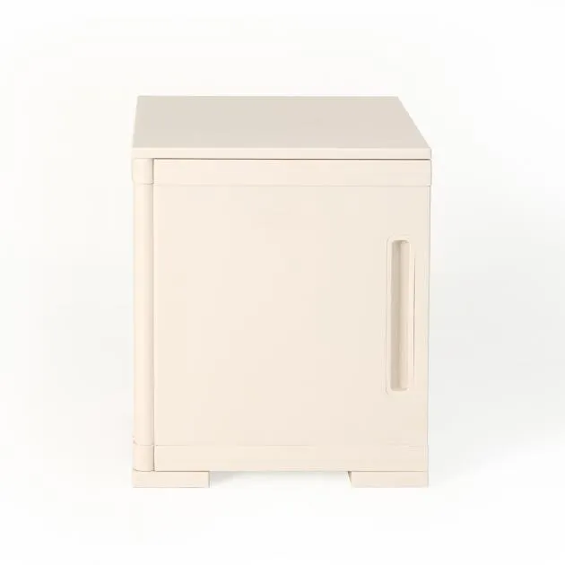 Grid Cupboard 1 Door - Cream (GRID-1D-CR)