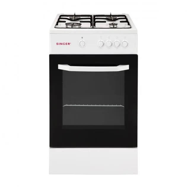 Singer Freestanding Oven With 4 Gas Burners 62L