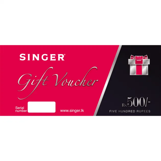 Singer Gift Voucher - Rs 500