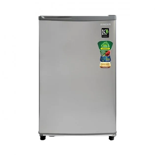 SINGER GEO Refrigerator R-RGS150-SV - Single Door, 144L (Silver)