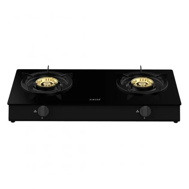 Singer Glass Top 2 Burner Gas cooker - STT-T211G