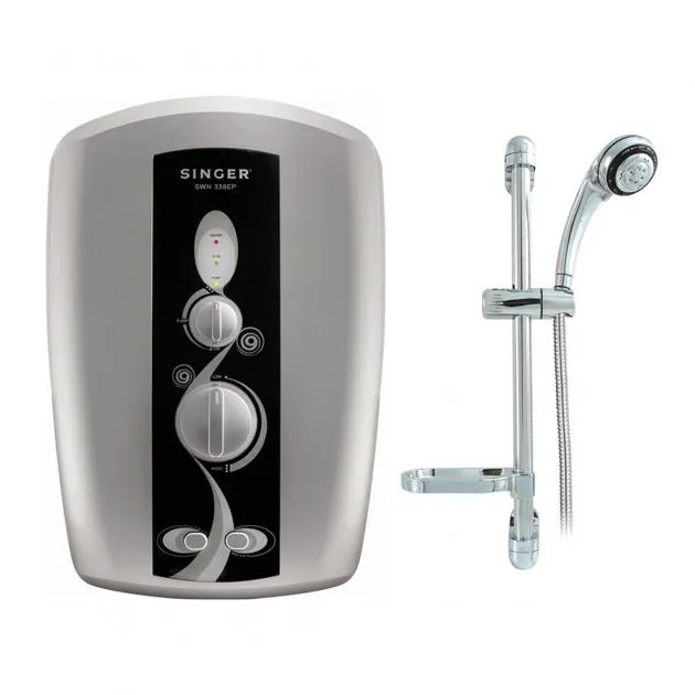 Singer Instant Shower Heater SWH-338EP - 5.5kW, 220V