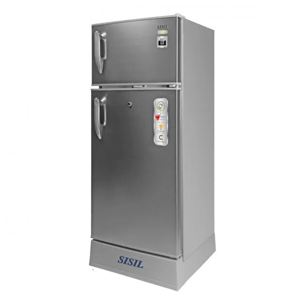 Sisil ECO Refrigerator - 2 Doors, 185L (Silver)