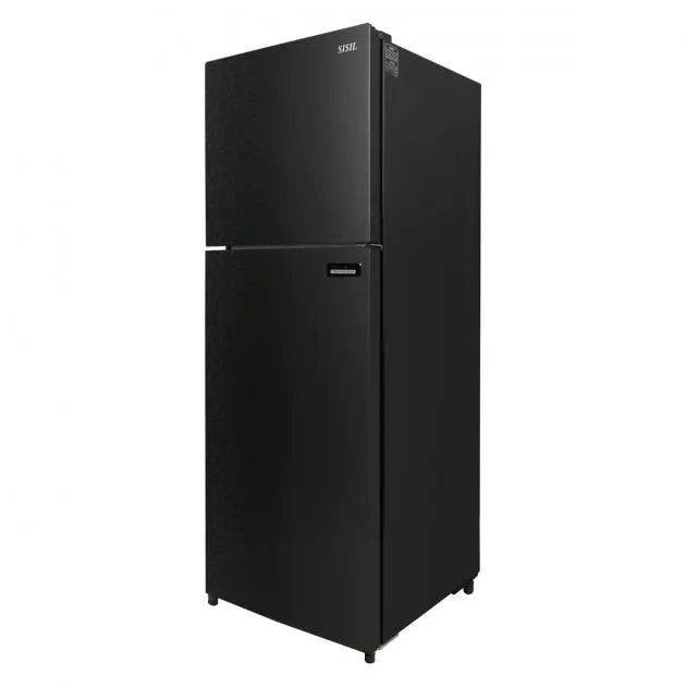 Sisil Inverter Refrigerator SL-INV-305G - Glass Finish, No Frost, Double Door, Inverter, 307L