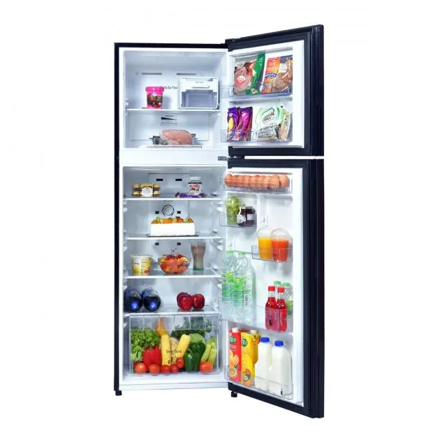 Sisil Inverter Refrigerator SL-INV-305G - Glass Finish, No Frost, Double Door, Inverter, 307L