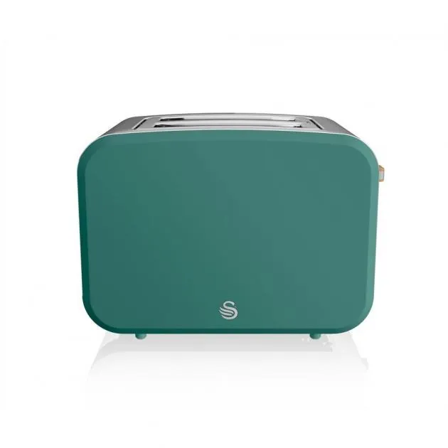 Swan 2 Slice Nordic Style Toaster ST14610GREN (Green)