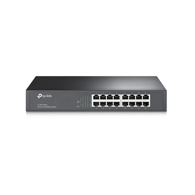 TP-Link SF1016DS 16-Port 10/100Mbps Desktop/Rackmount Switch