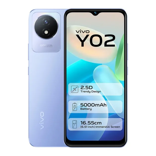 VIVO Y02 (3GB / 32GB) (Orchid Blue)