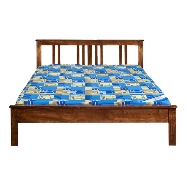 Parker Queen Size Bed - Light Brown (WF-PARKER-75X60-S)