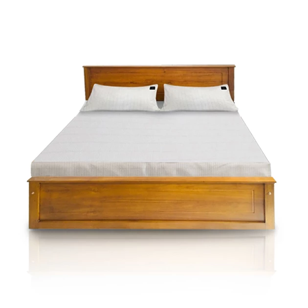 Crystal Teak Bed - 72"X60" (WFL-CRYSTAL-72X60-S)
