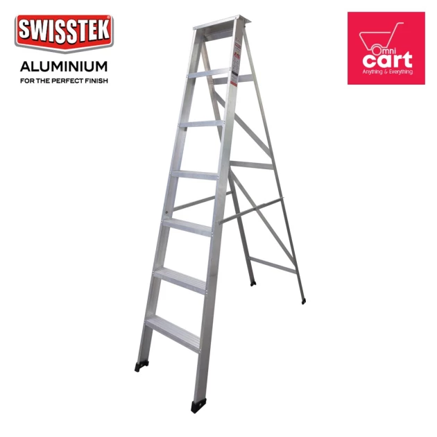 SWISSTEK Step Ladder - 7 Feet