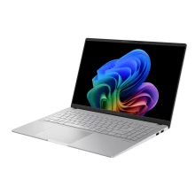 ASUS Vivobook S 15 OLED (AI, Copilot+PC) S5507QA-MA100WS - Snapdragon X Plus X1P 3.4GHz, 16GB RAM, 1TB SSD, Cool Silver Thumbnail 2