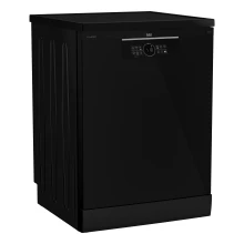 Beko Freestanding Dishwasher BDFN26520QB - 9.5L Black  Thumbnail 2