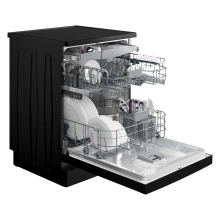 Beko Freestanding Dishwasher BDFN26520QB - 9.5L Black  Thumbnail 4