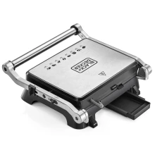 BLACK+DECKER Contact Grill CG1400-B5 - 1400W, Fixed Plate Thumbnail 4