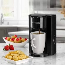 BLACK+DECKER 1 Cup Drip Coffee Maker DCM25 - 330W Thumbnail 3