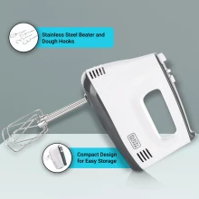 BLACK+DECKER Hand Mixer M350-B5 - 300W Thumbnail 3