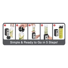 BLACK+DECKER Sports Blender SBX300-B5 - 300W Thumbnail 5