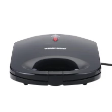 BLACK+DECKER 2-Slice Sandwich Toaster TS1000-B5 Thumbnail 2