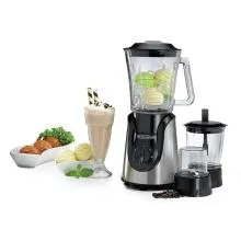 BLACK+DECKER BX600G-B5 400W Glass Blender with Grinder and Chopper