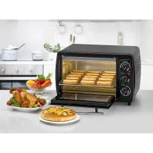 BLACK+DECKER 19 Litre Double Glass Multifunction Toaster Oven With Rotisserie (TRO19RDG-B5) Thumbnail 3